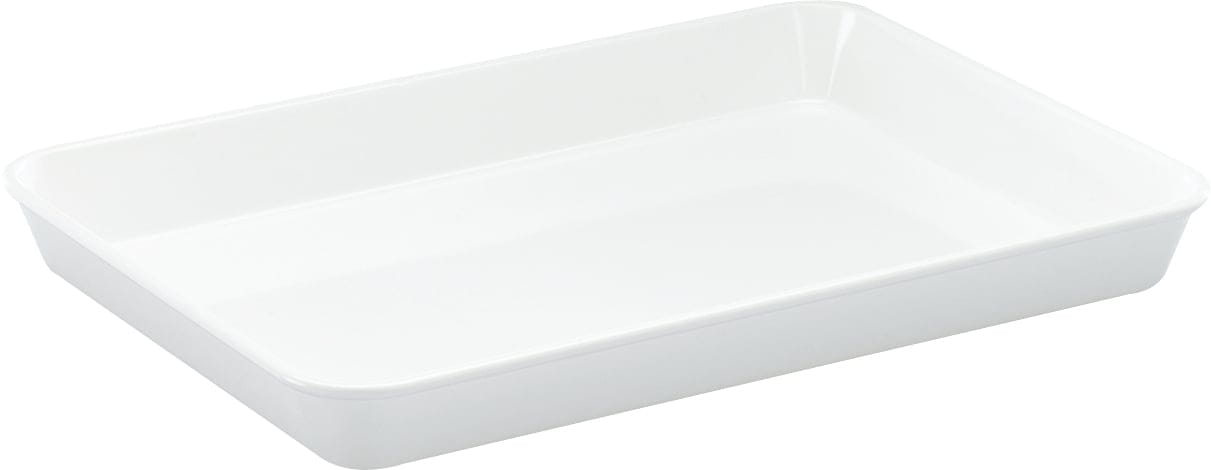 Becken 35cm x 24cm x 4cm Melamin weiß