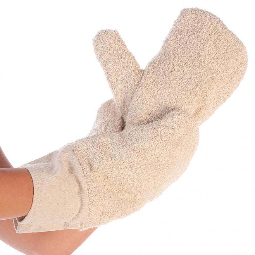 Paar Backhandschuh mit Stulpe 31cm