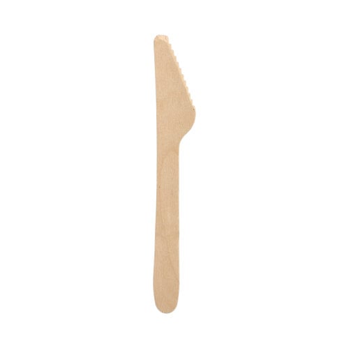 100 Stück Holz-Messer 16,5cm PURE