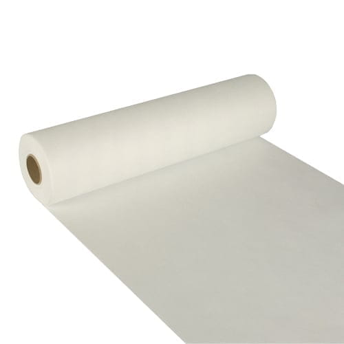 Tischläufer 24mx40cm SOFT SELECTION Vlies weiß