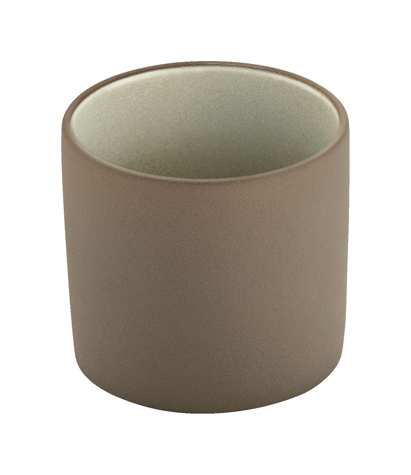 Kaffeetasse/Plateau 0,20l 2in1 beige/grau