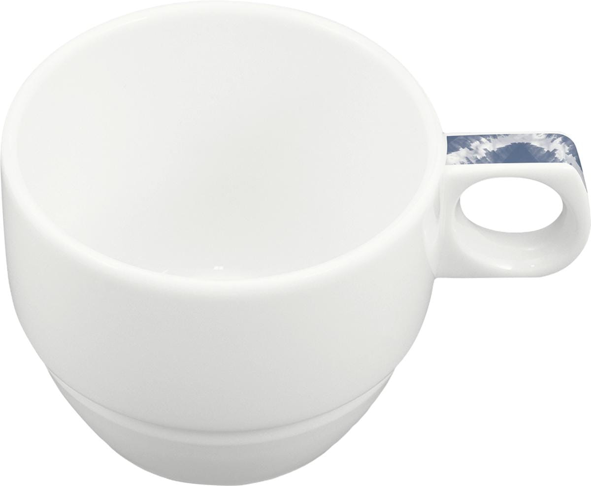 Kaffeetasse stapelbar 0,18l DIMENSION calmera blue