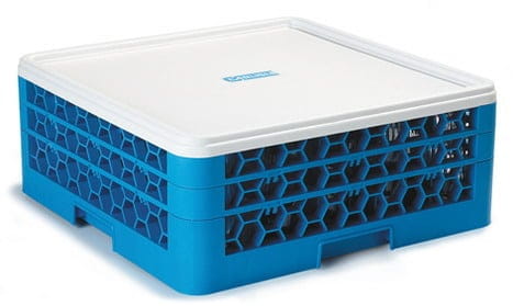 Korb-Abdeckhauben 50x50cm OPTICLEAN weiss