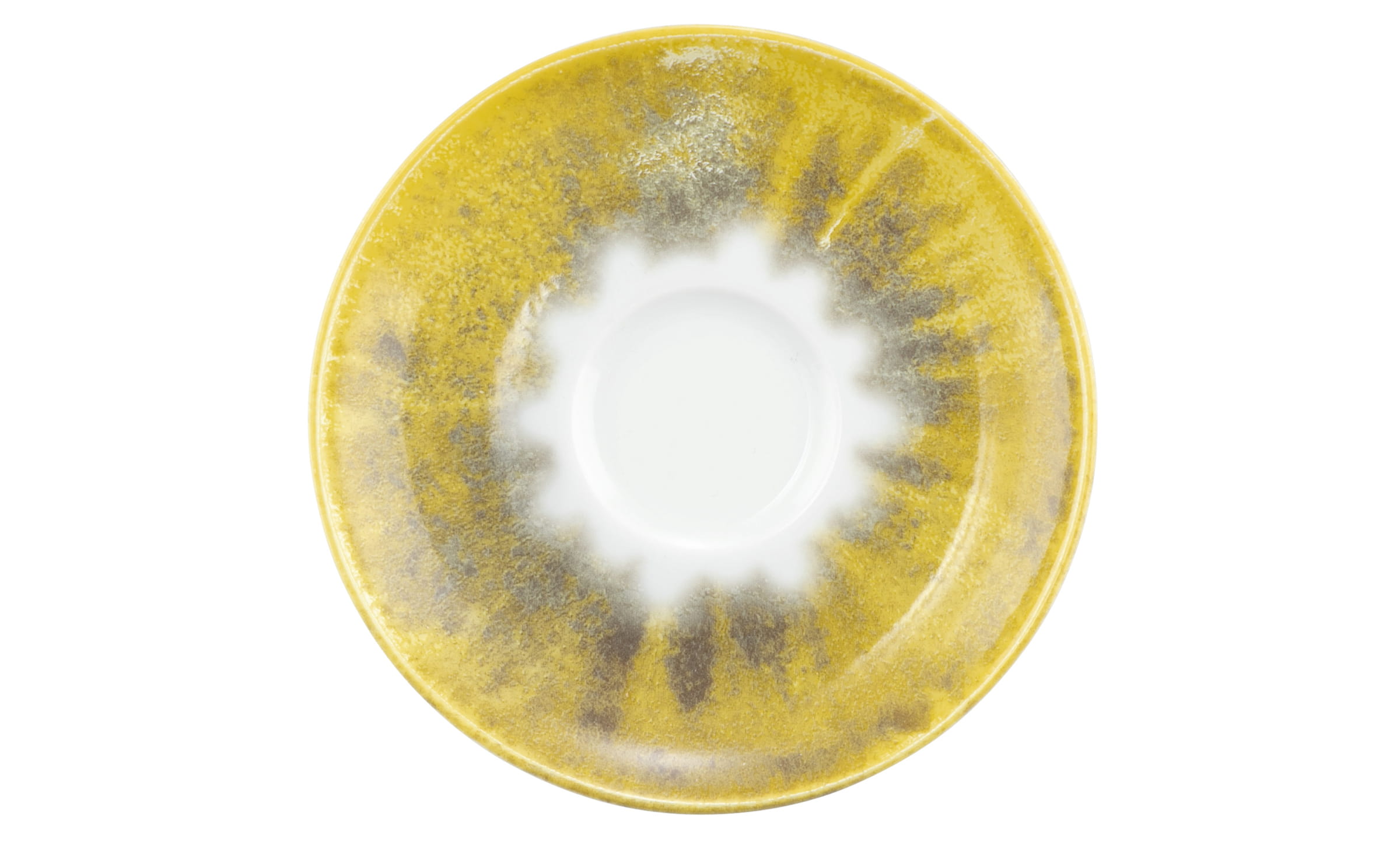 Espressountertasse rund 1132 MODERN LIFE batik kurkuma