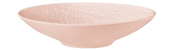 Schale coup 23cm Vollrelief NORI rosé