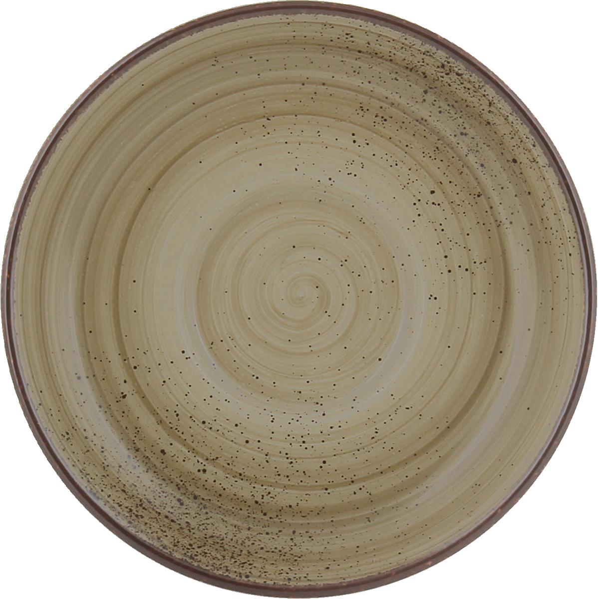 Espressountertasse rund 11cm MODERN RUSTIC wood