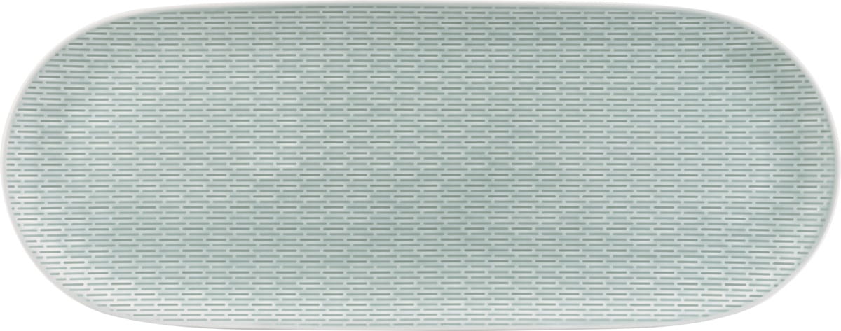 Platte oval coup relief 46cm SCOPE GLOW SEA