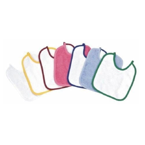 Babylätzchen Walk-Frottier weiß