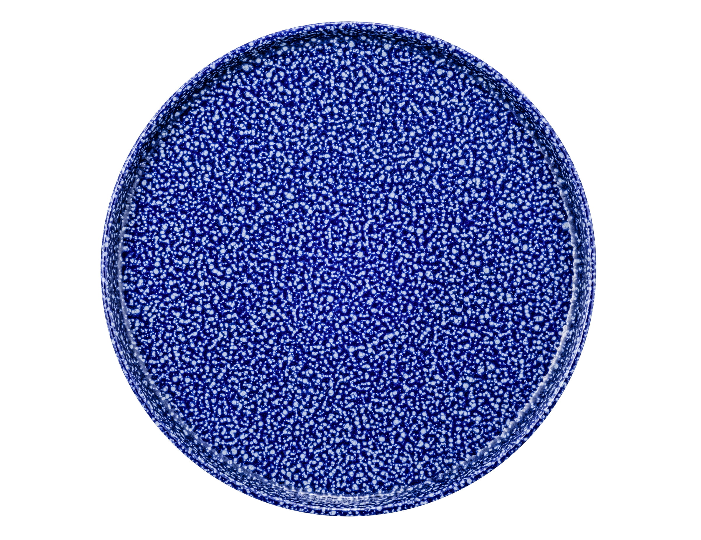 Teller rund flach rund 21cm M5397-21 GOOD MOOD intense blue