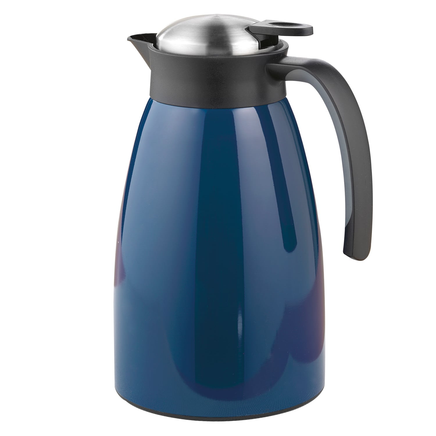 Isolierkanne 1,5l GLACE dunkelblau lackiert