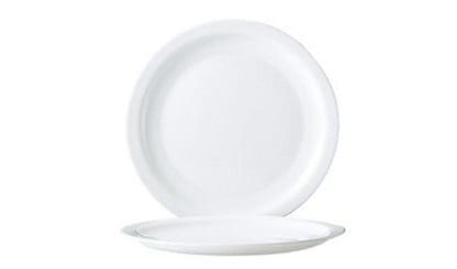 Teller flach Ø23,5cm HOTELIERE weiß