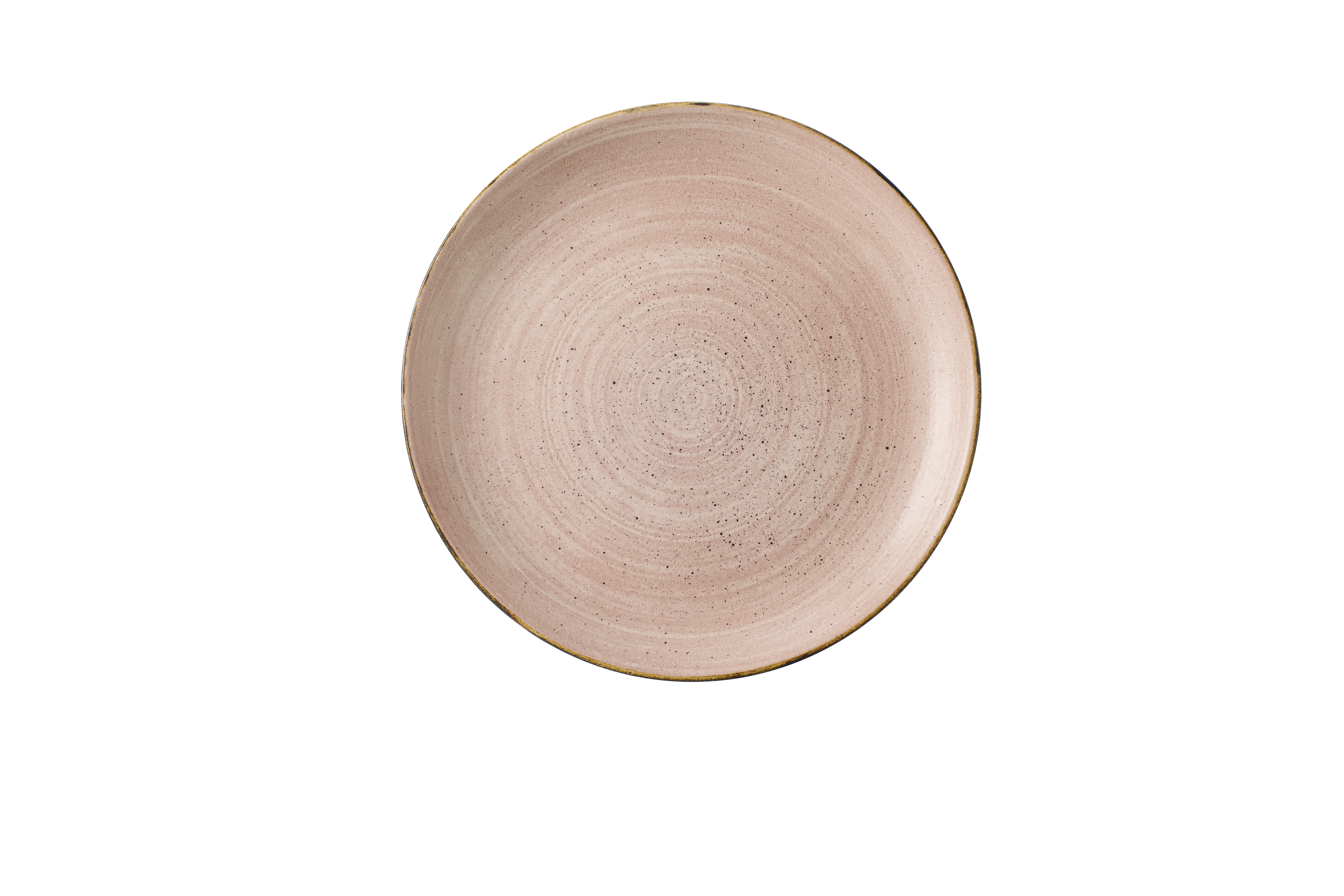 Teller flach coup 28,8cm STONECAST RAW terracotta