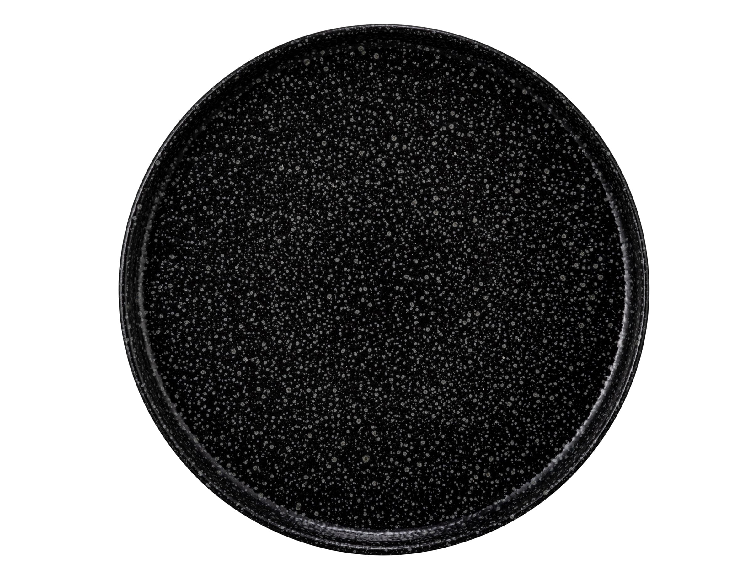 Teller rund flach rund 21cm M5397-21 GOOD MOOD intense black