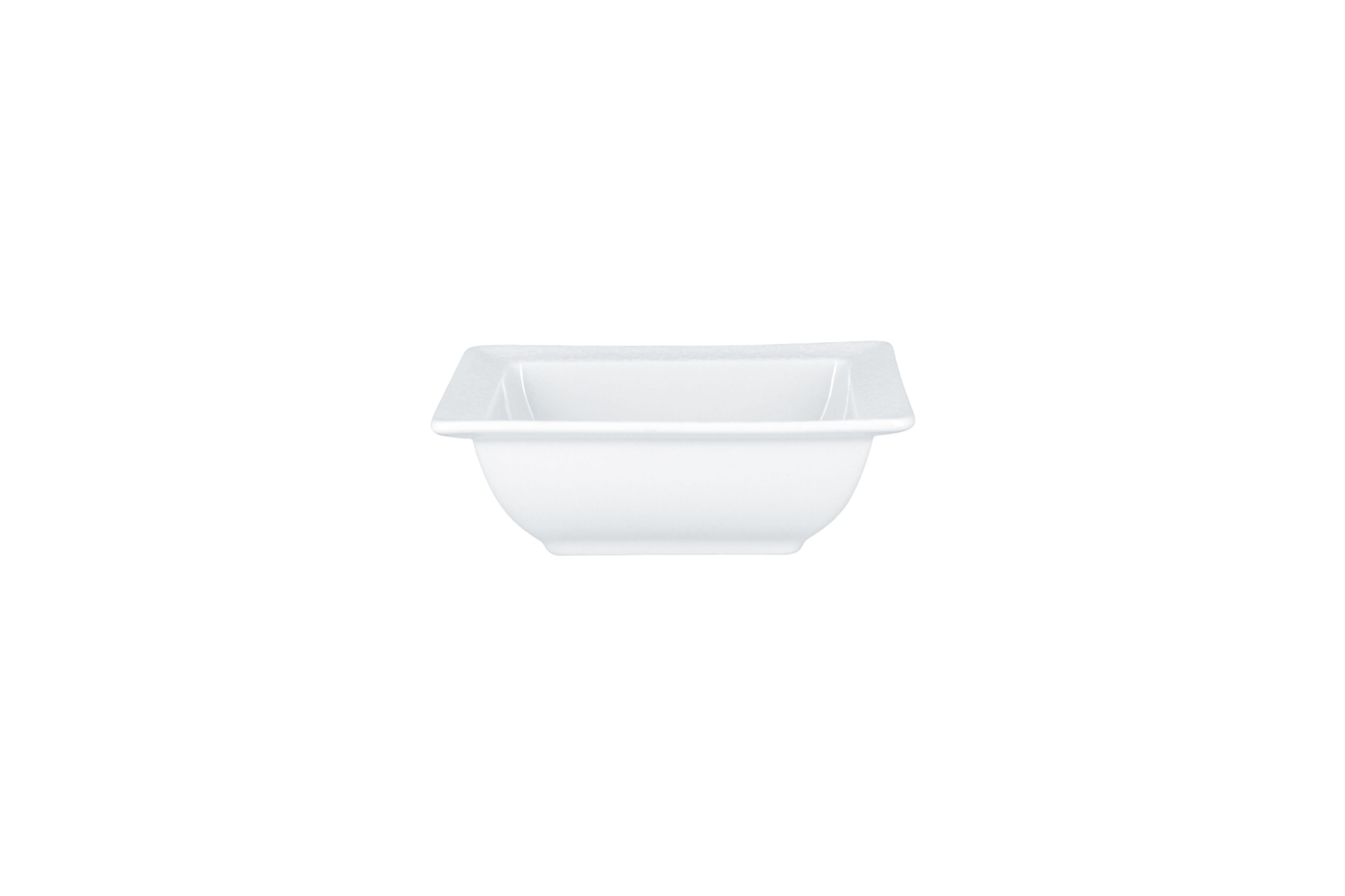 Schale eckig 14x14x5cm 0,32L CHARM white
