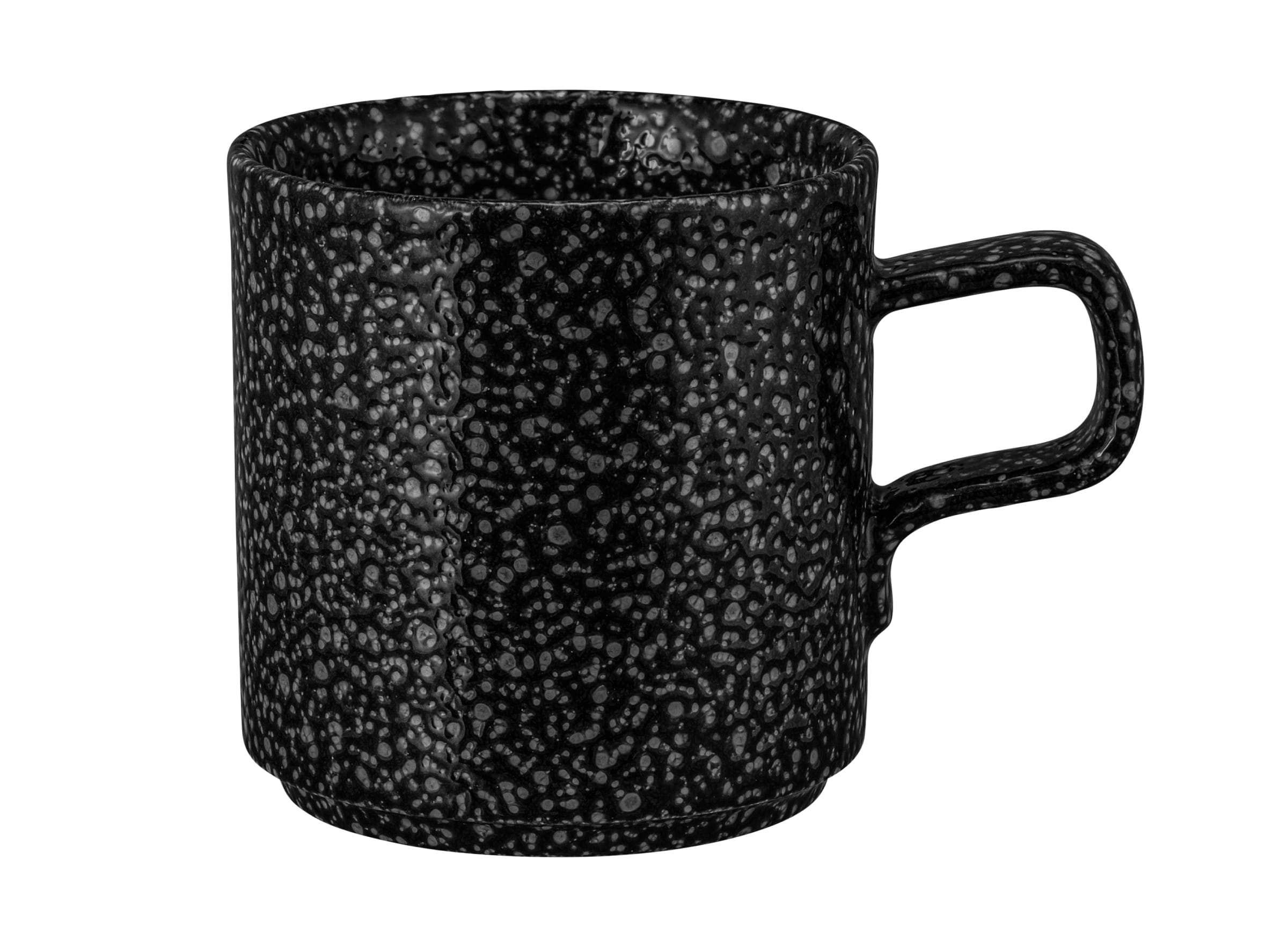 Becher mit Henkel 0,28l GOOD MOOD intense black