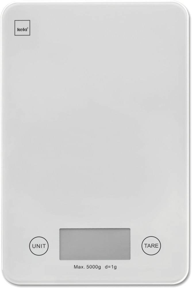 Küchenwaage 15x23cm PINTA weiß