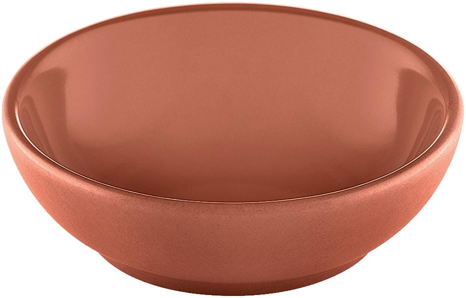 Schale rund 8cm 0,07l SANDSTONE ORANGE UNI