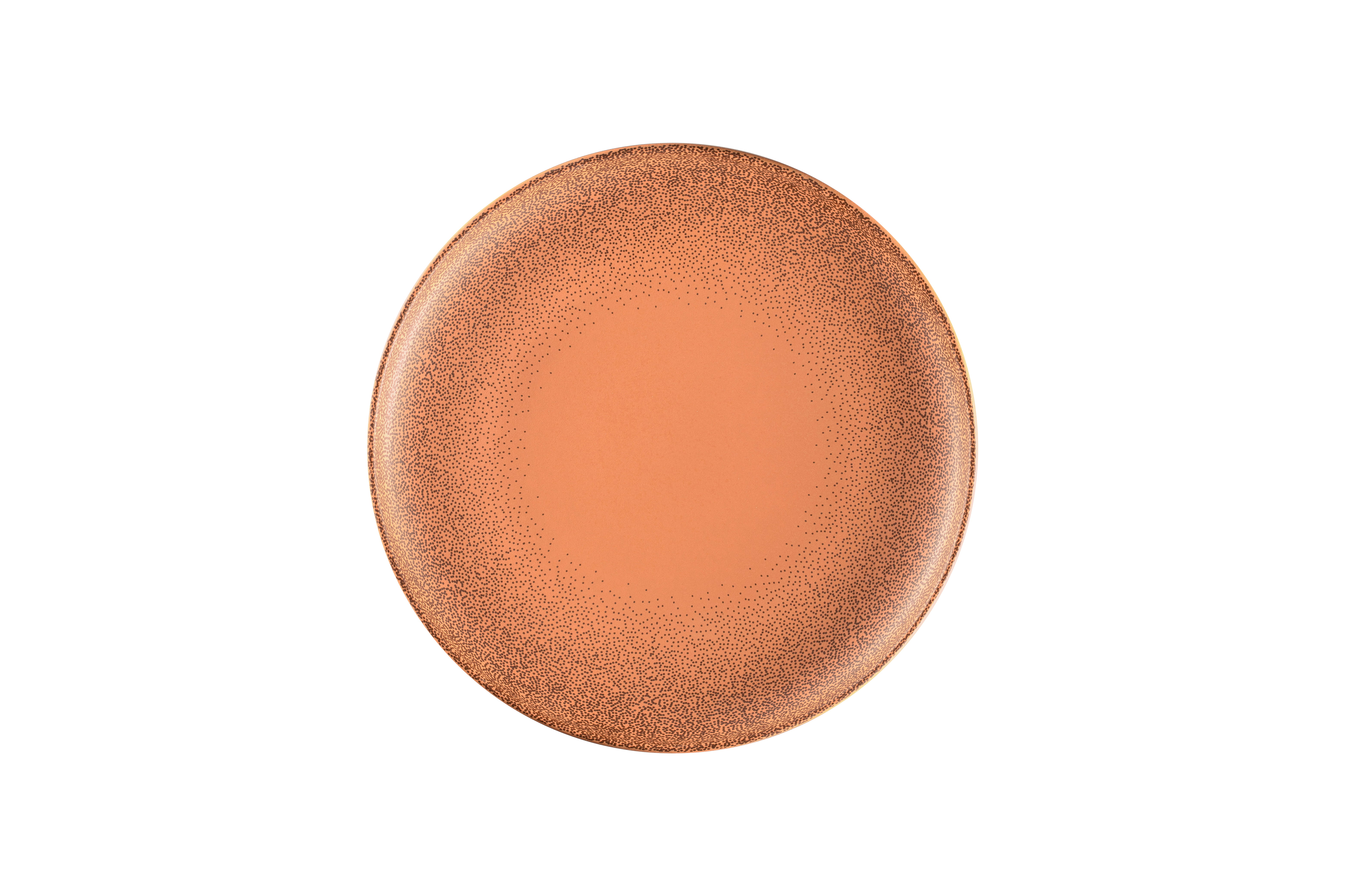 Teller tief Ø26,9cm H3,6cm 1,05L TERO DENIA decorated terracotta