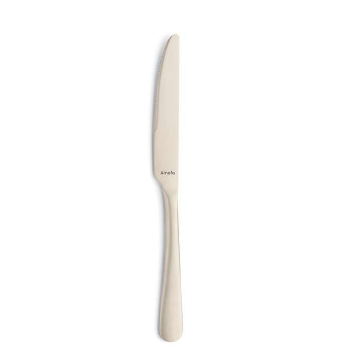 Menümesser Vollheft 236mm AUSTIN PVD champagner