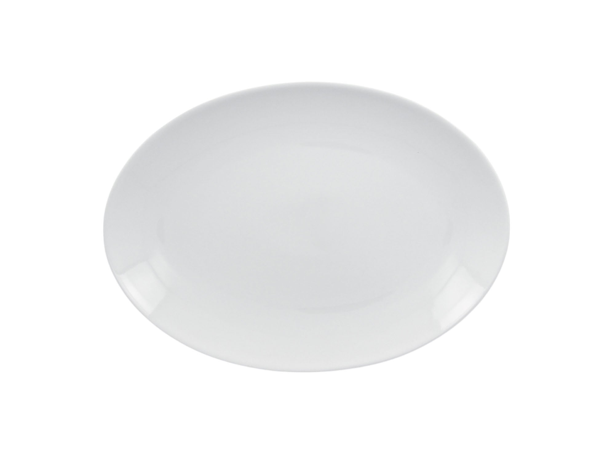 Platte oval 32x23x3,2cm ORION white