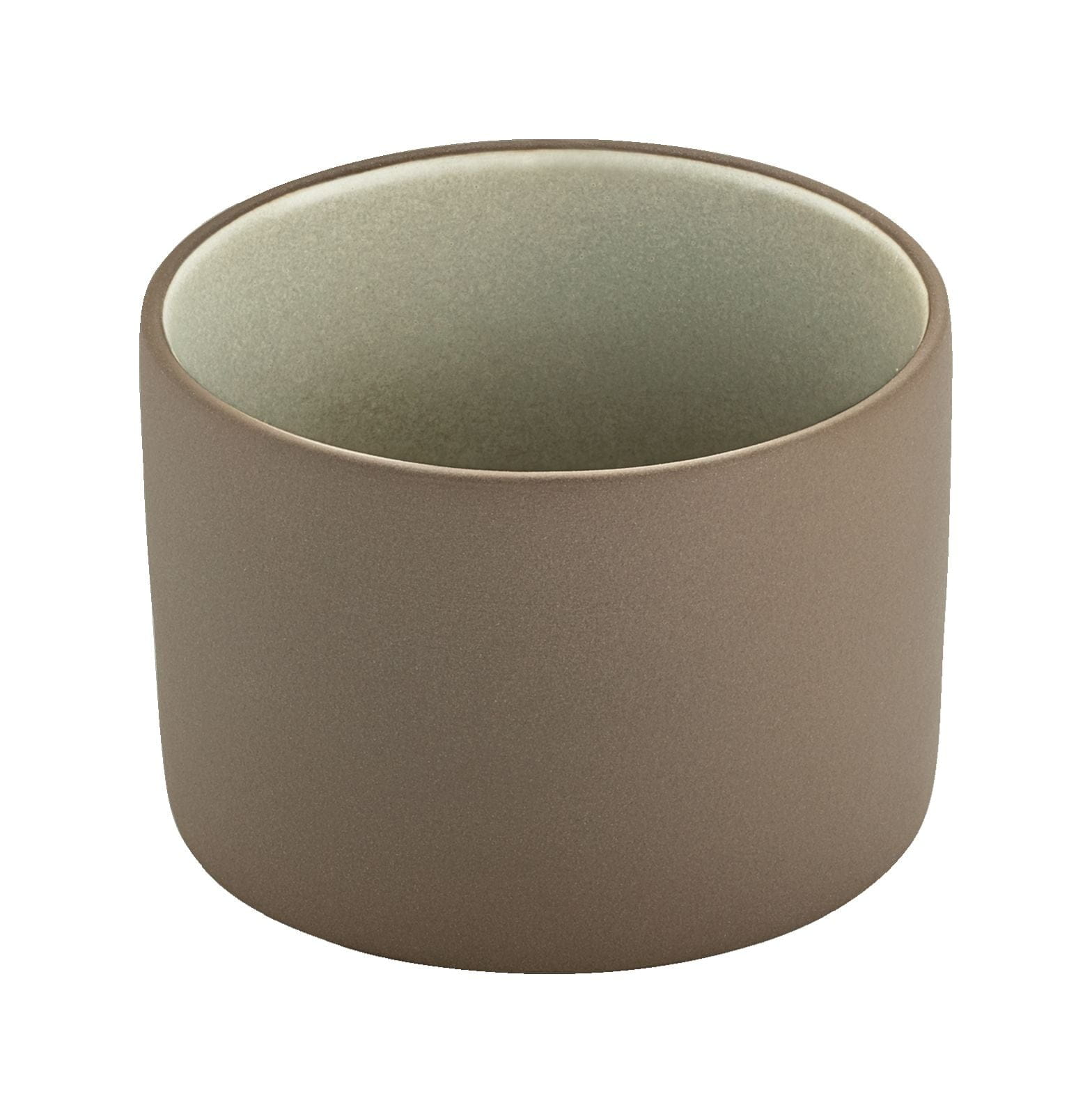 Schale/Plateau 2 in1 10 cm beige/grau