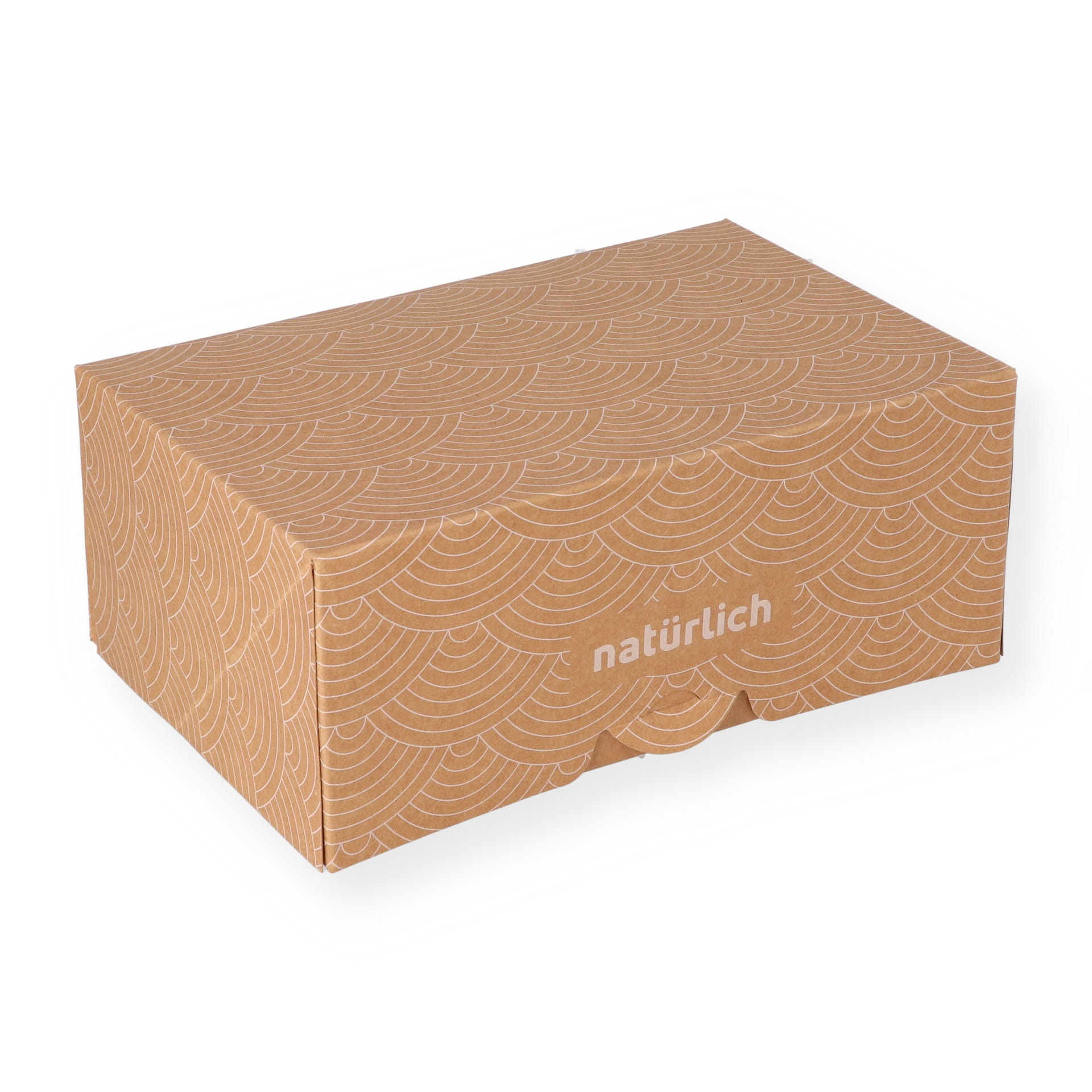 50 Stück Tortenkartons 24x16x10cm KRAFT braun