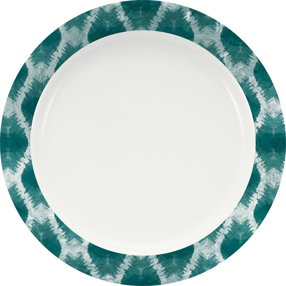 Teller flach Fahne 20cm DIMENSION calmera petrol blue