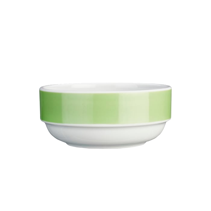 Schale 12cm COLOUR stapelbar grün
