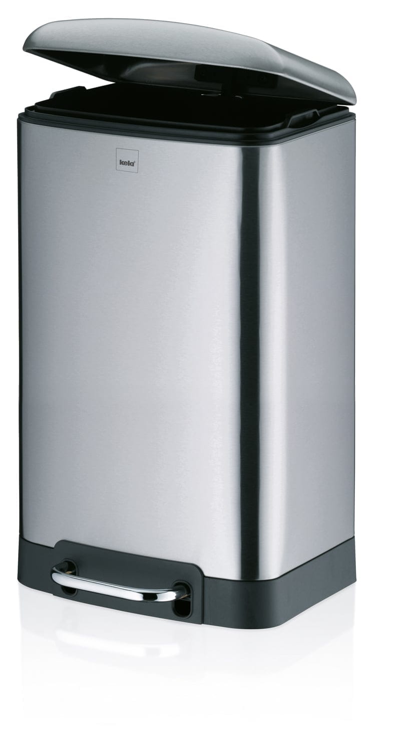 Treteimer 30L DAVINO Edelstahl matt