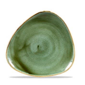 Teller flach drei. 22,9cm STONECAST samphire green