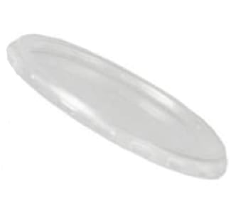 100 Stück Verpackungsdeckel rund Ø10,1cm klar