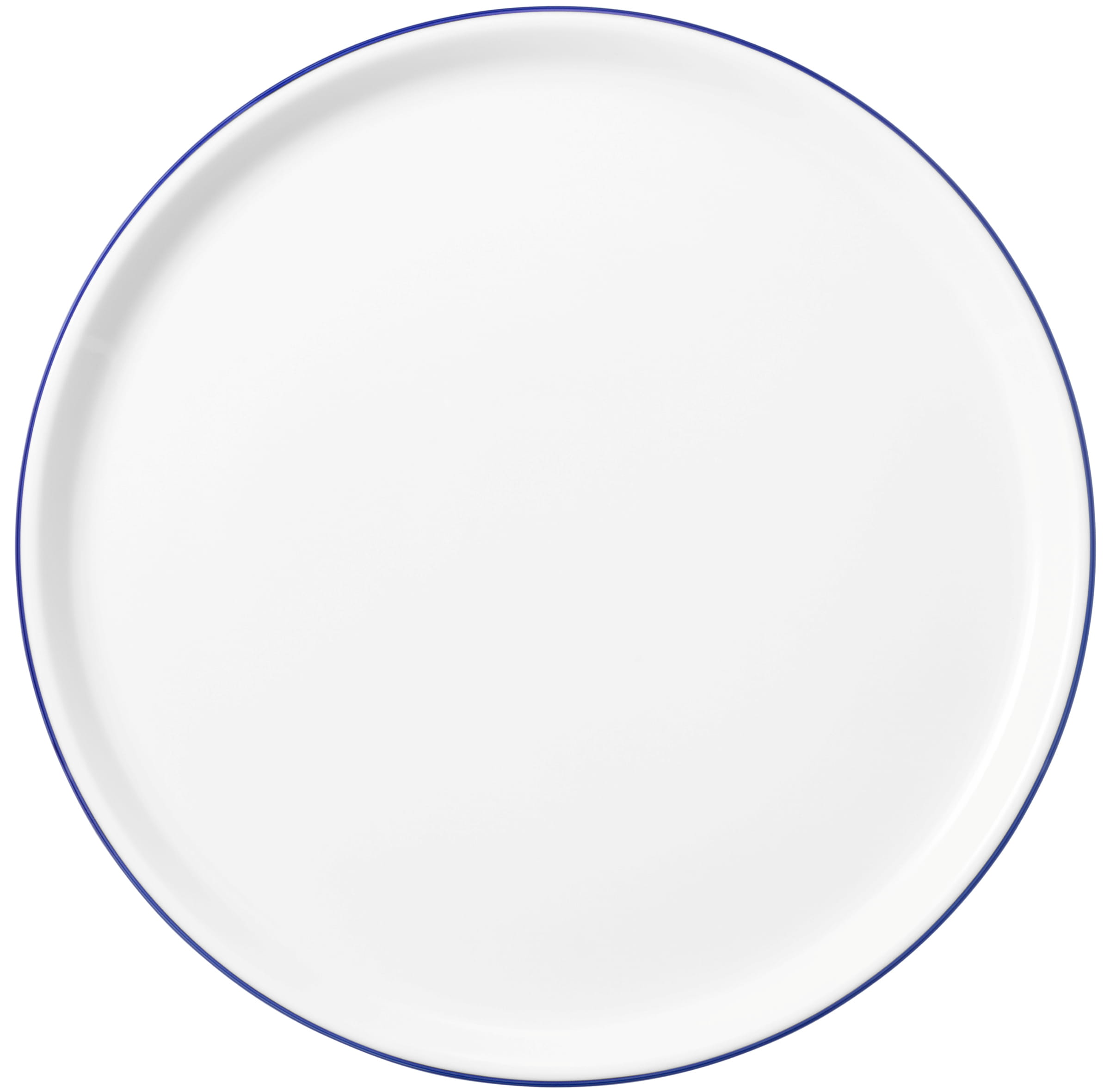 Pizzateller rund 30cm MODERN LIFE blue line