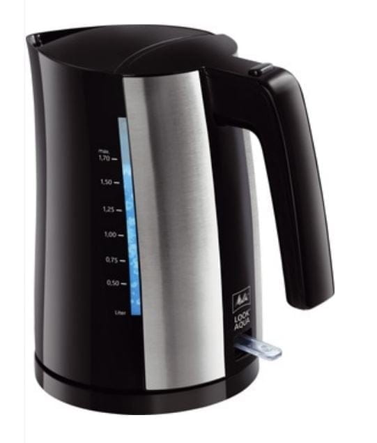 Wasserkocher 1,7L LOOK AQUA schwarz