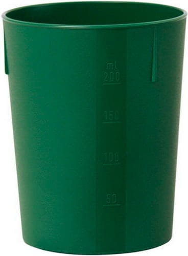 Becher 0,25L grün stapelbar