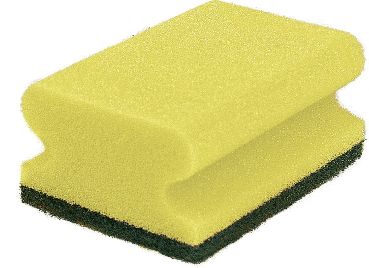 10 Stück Topfreiniger gelb/schwarz