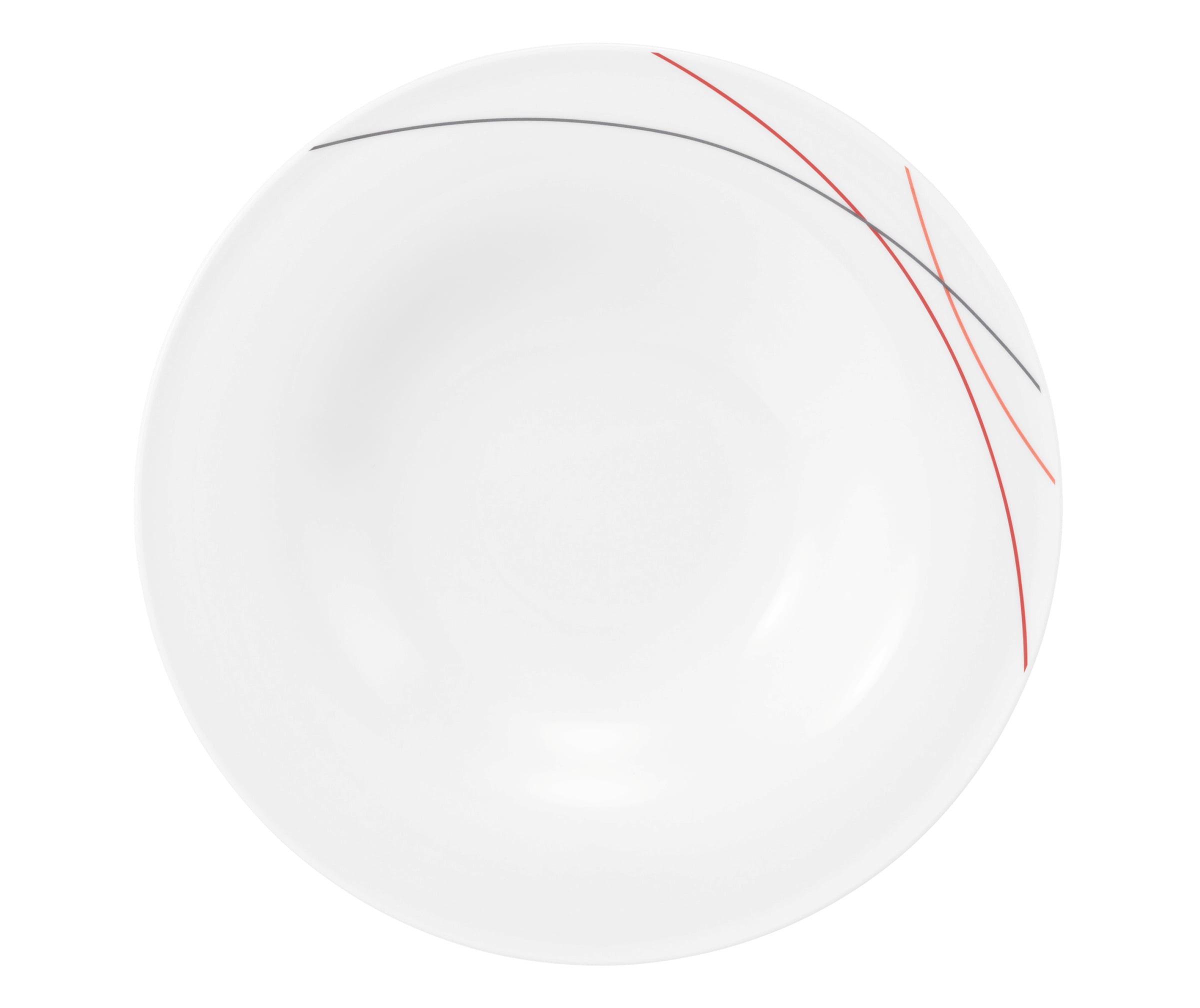 Pastateller rund tief 27cm COMMUNITY red line