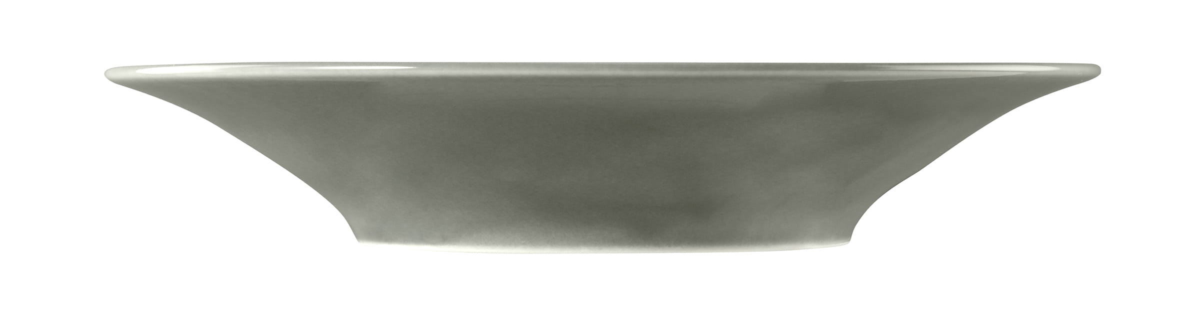 Teller rund mit Relief tief rund 22,5cm BEAT perlgrau