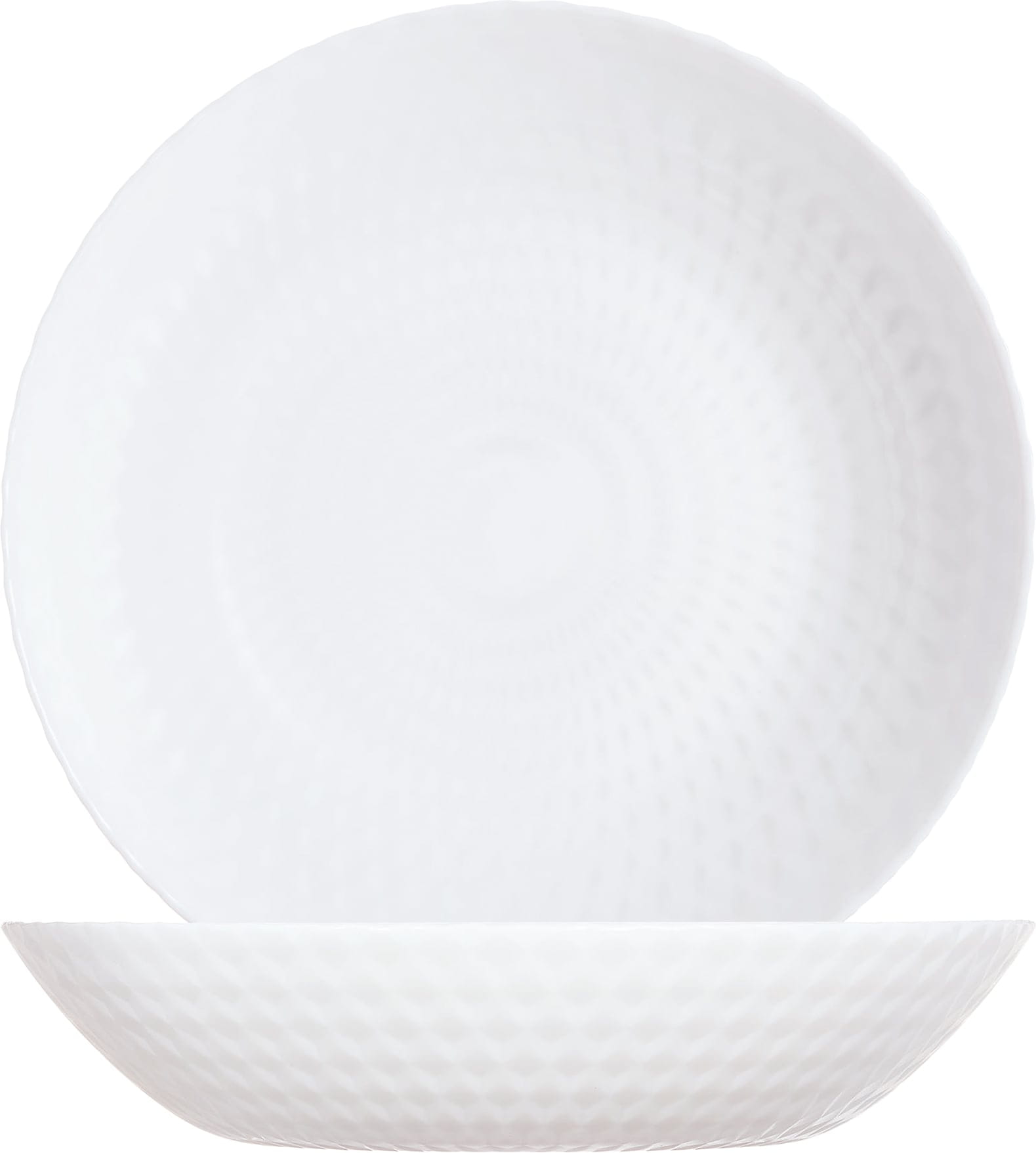 Teller tief Ø20cm PAMPILLE white