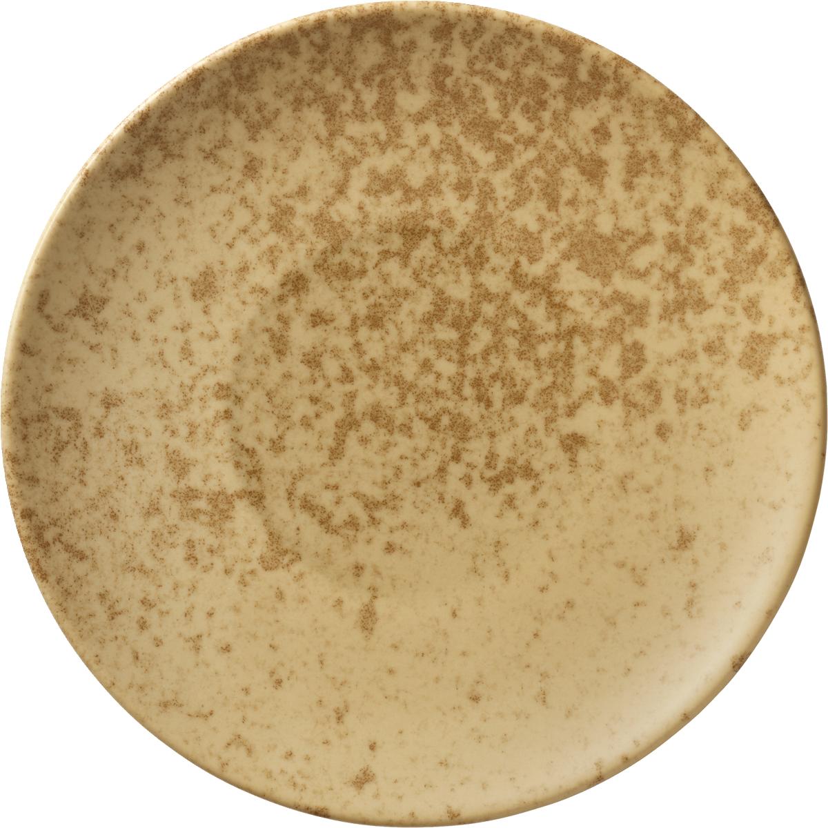 Teller tief rund coup 24cm SANDSTONE DARK YELLOW