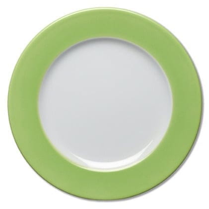 Teller flach Fahne Ø26cm COFFEESHOP grün