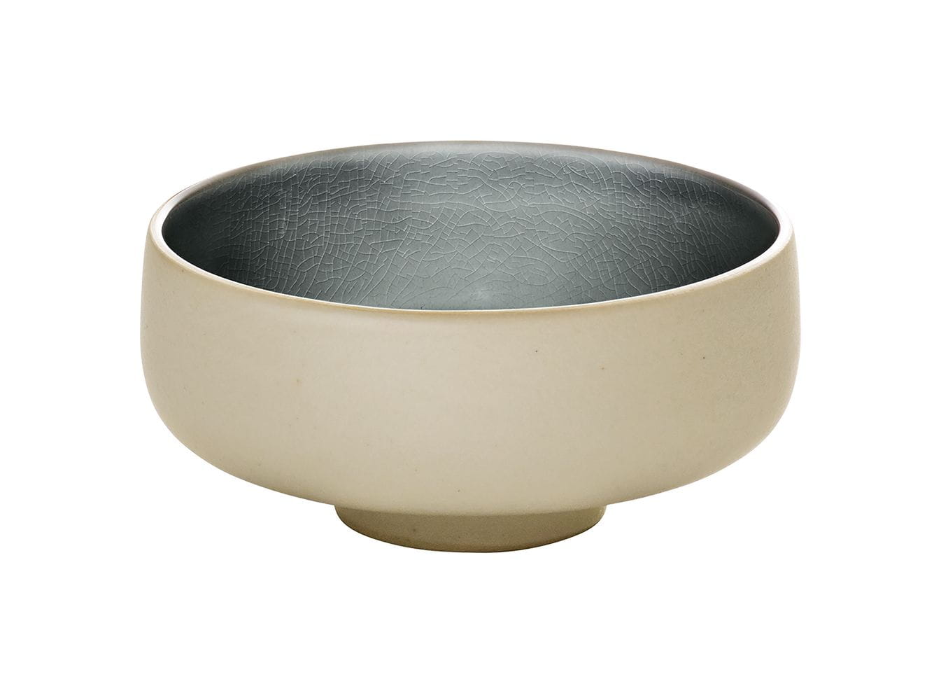 Schale rund 8cm 0,12l NARA grau