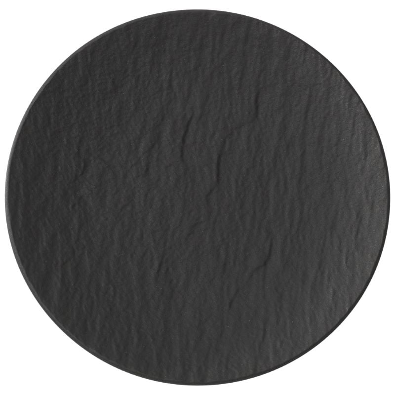 Coupeteller flach Ø15,5cm H 2cm THE ROCK Black Shale