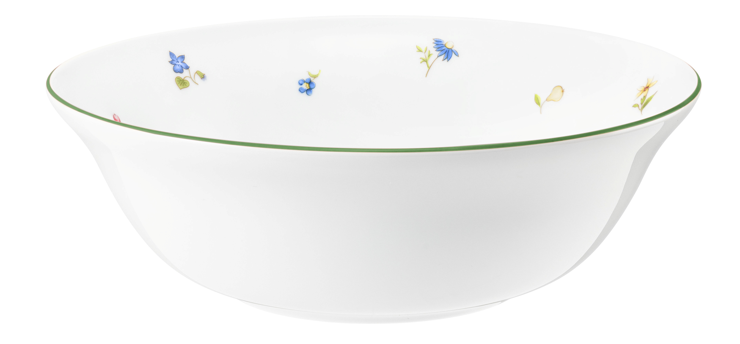 Schale rund rund 21cm COMMUNITY streublume grüne linie