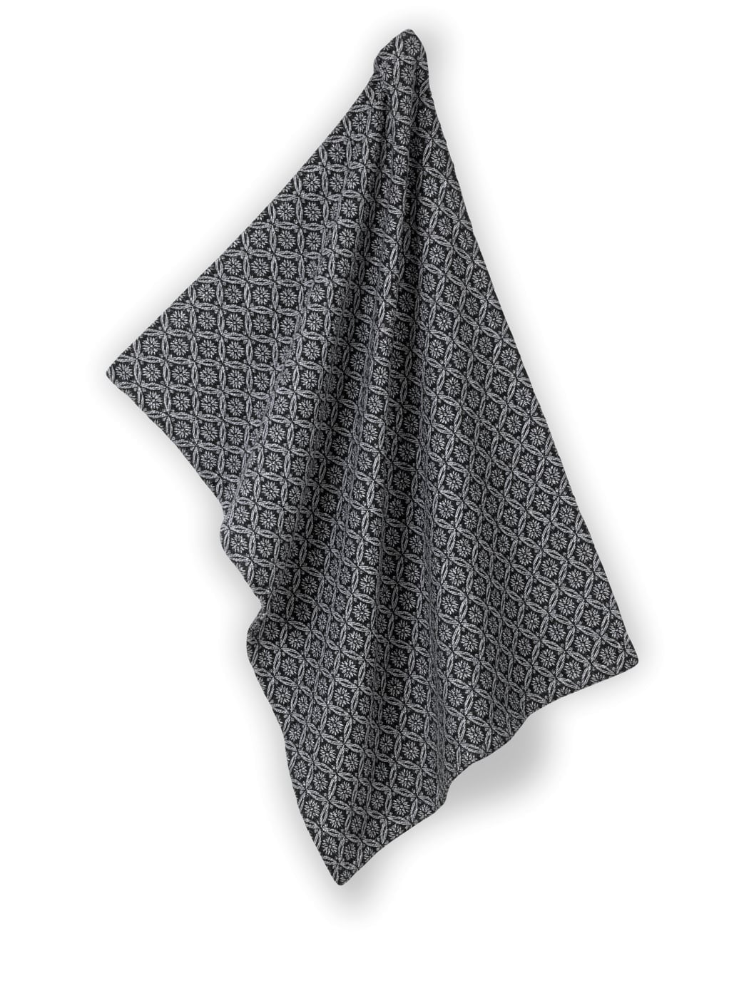 Geschirrtuch 70x50cm GIANNA weiß-schwarz