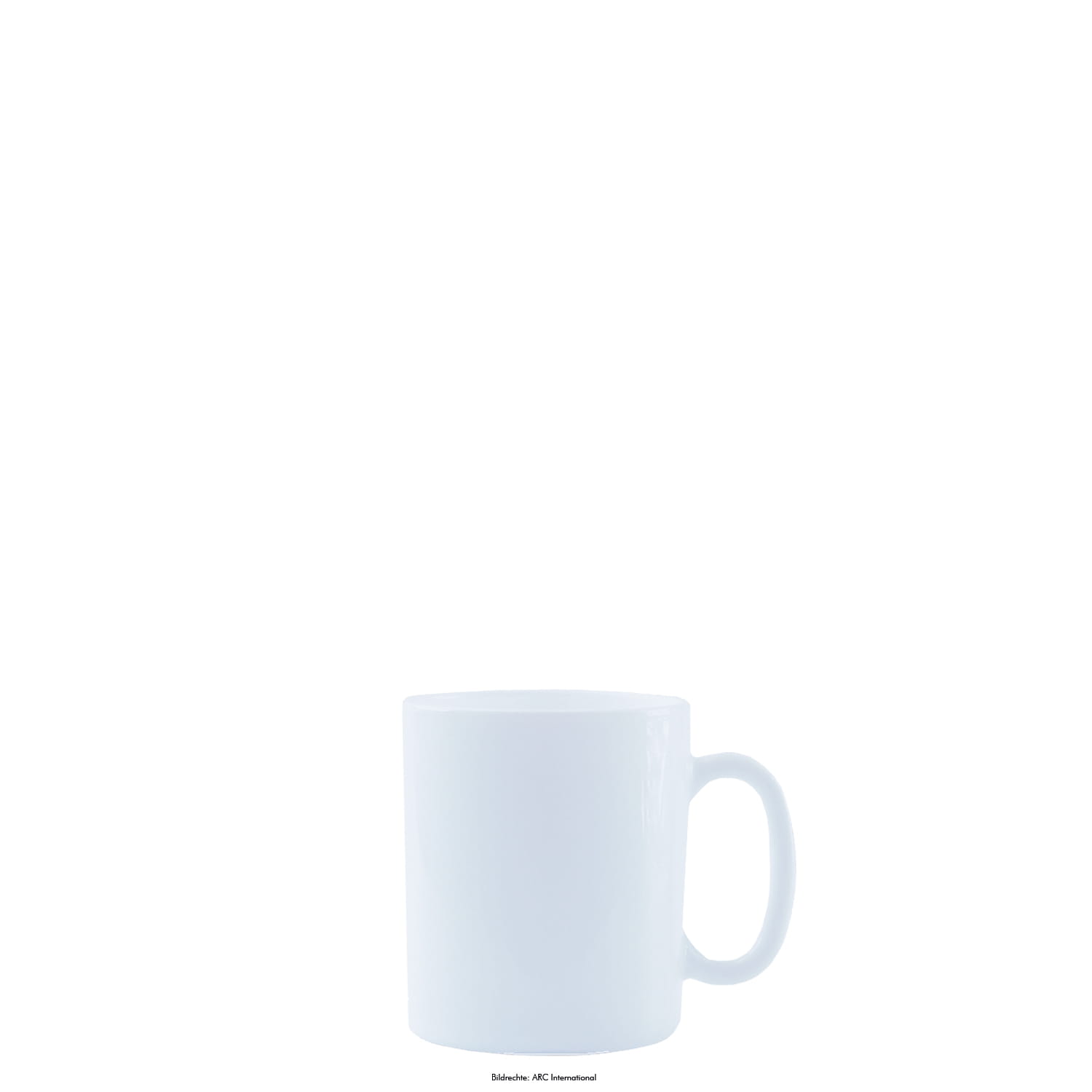 Henkelbecher 0,32L EVERYDAY weiß stapelbar