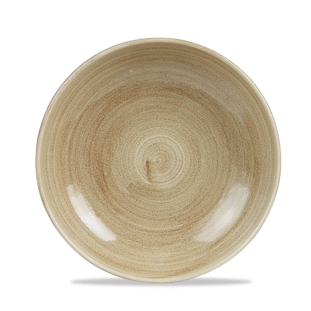 Teller tief coup 24,8cm STONECAST PATINA antique taupe