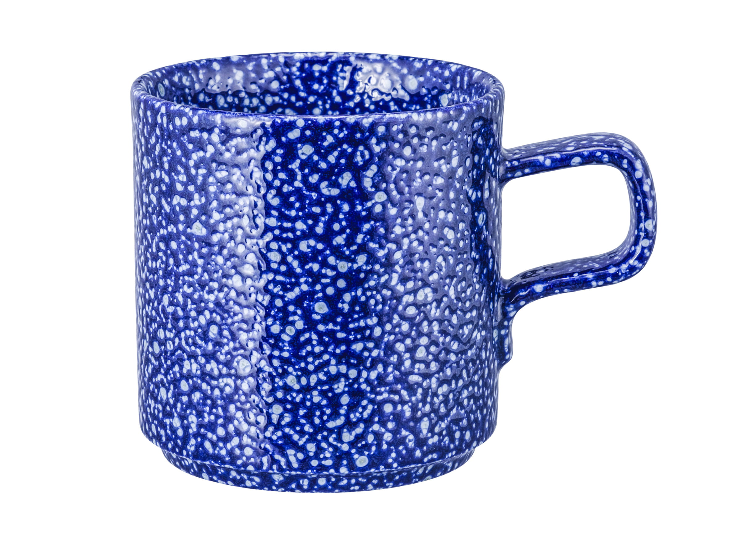 Becher rund mit Henkel 0,28l GOOD MOOD intense blue