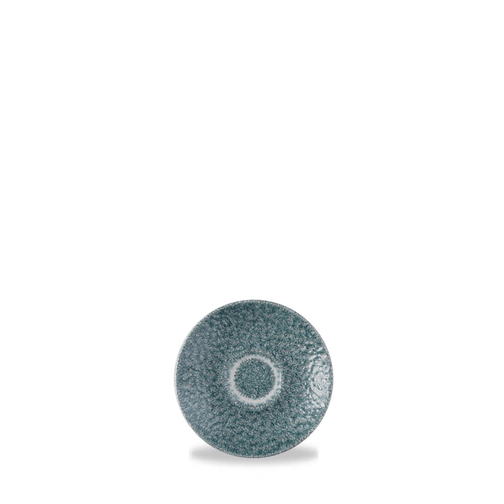 Espressountertasse 11,8cm RAKU topaz Blue