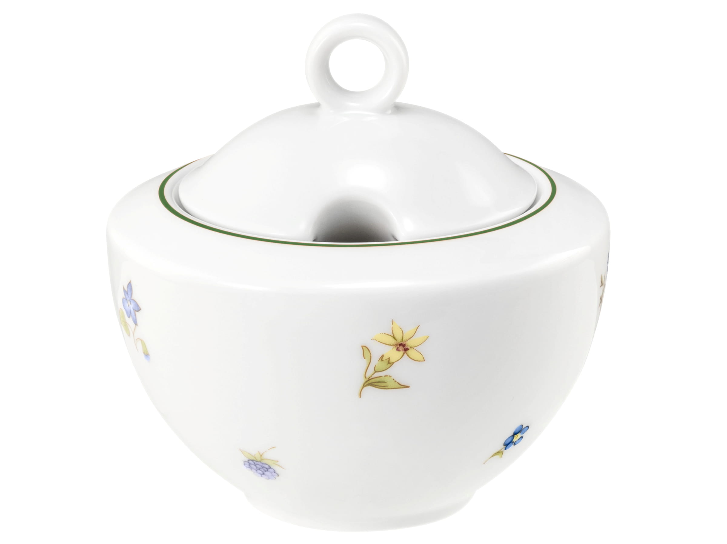 Zuckerdose rund 2 0,28l COMMUNITY streublume grüne linie