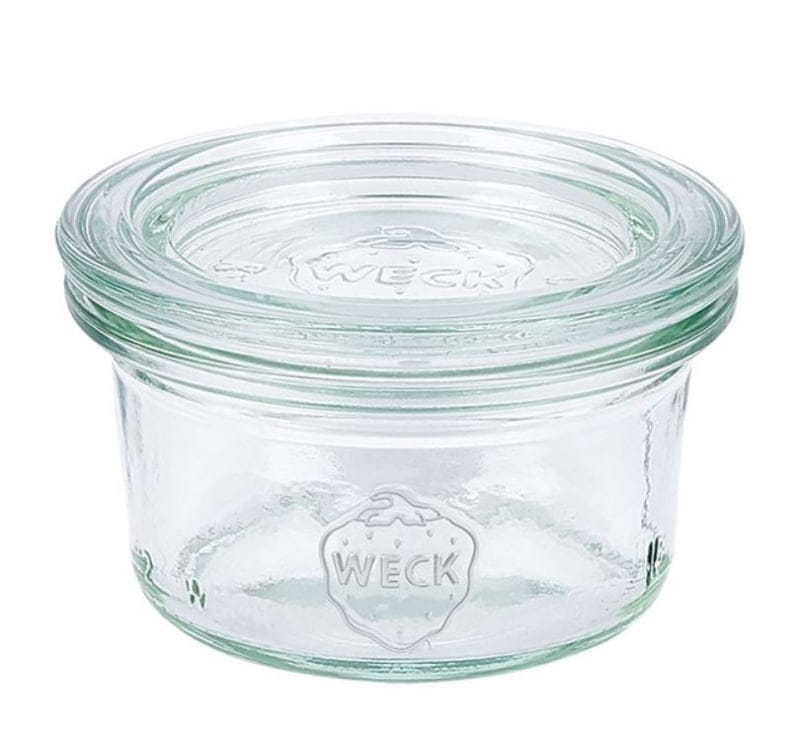 24 Stück Weckglas 50ml mit Deckel Mini-Sturz